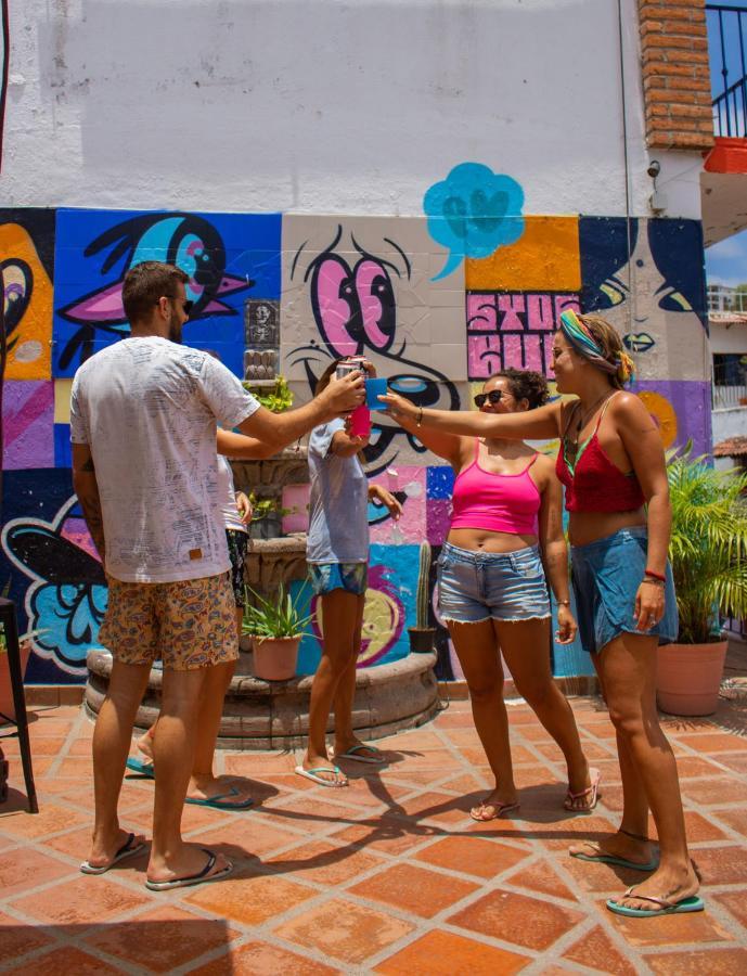Chanclas Hostel Vallarta Puerto Vallarta Dış mekan fotoğraf